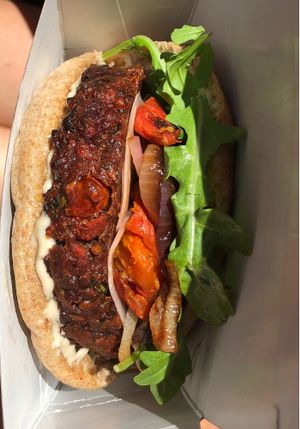 Shouk Burger at Shouk in Washington