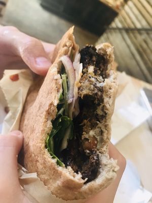 Should Burger  at Shouk in Washington