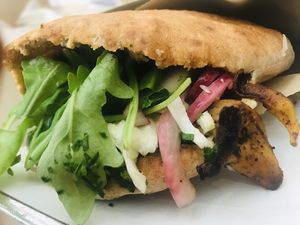 Shawarma sooo good!! at Shouk in Washington