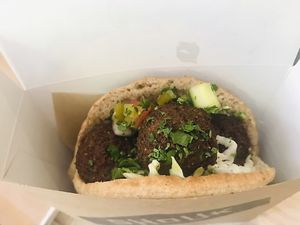 Falafel 🥙 yummmmmm at Shouk in Washington