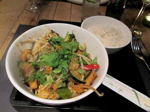 Wok, brasserie Forestiere, Bruges  at Brasserie Forestiere in Bruges