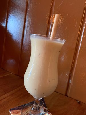 114 - Banana peanut shake  at Anh Dao in Berlin