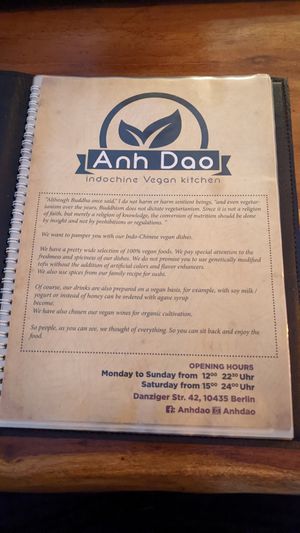  at Anh Dao in Berlin