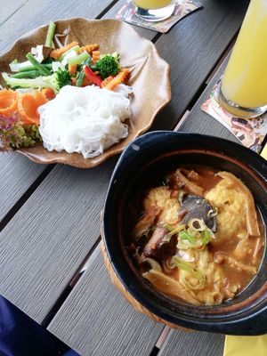 Nr. 45 with rice noodles at Anh Dao in Berlin