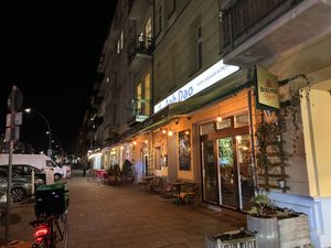 outside #Veganuary at Anh Dao in Berlin