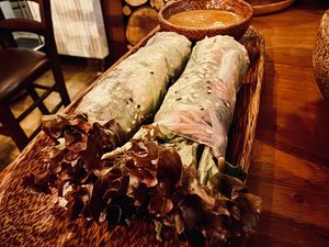 summer rolls #Veganuary at Anh Dao in Berlin