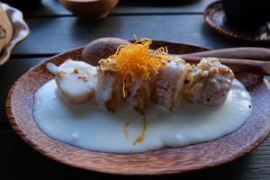 Sticky rice Mango Dessert! 

#51 in the menu  at Anh Dao in Berlin