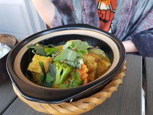 Green curry at Anh Dao in Berlin