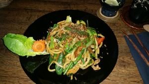 Udon Xao (take tofu! It's the bomb.) at Anh Dao in Berlin