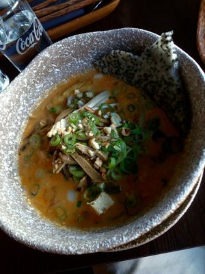 Amazing Vietnamese noodles in coconut milk at Anh Dao in Berlin