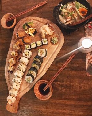 Vegan sushi !  at Anh Dao in Berlin