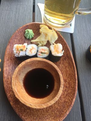 Vegan sushi at Anh Dao in Berlin