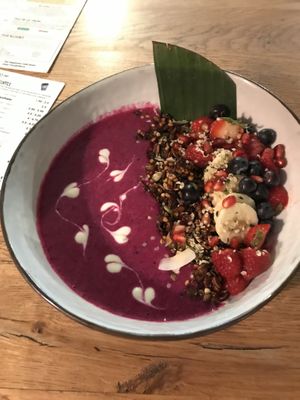 Dragonfruit bowl at The Happiness Cafe  in Eindhoven