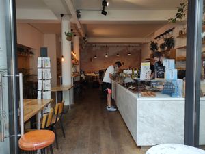 Inside of the store at The Happiness Cafe  in Eindhoven