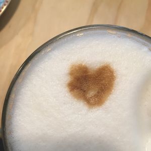 soya macciato at The Happiness Cafe  in Eindhoven
