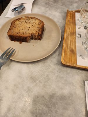 Vanilla cake at The Happiness Cafe  in Eindhoven