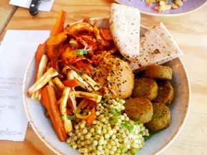 Marrakech salad, very nice at The Happiness Cafe  in Eindhoven