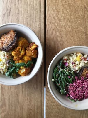 Two take-aways last week. This was absolutely delicious! at The Happiness Cafe  in Eindhoven