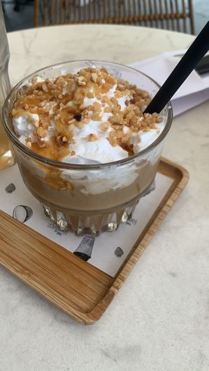 Hazelnut Frappuccino vegan   at The Happiness Cafe  in Eindhoven