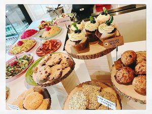 Buffet
(Pic from their site to give HappyCow profile a boost) at The Happiness Cafe  in Eindhoven