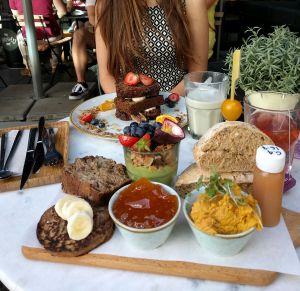 Vegan breakfast at The Happiness Cafe  in Eindhoven