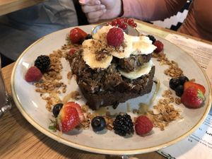 Banana Bread Breakfast  at The Happiness Cafe  in Eindhoven