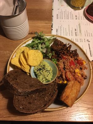 Mexican bowl at The Happiness Cafe  in Eindhoven