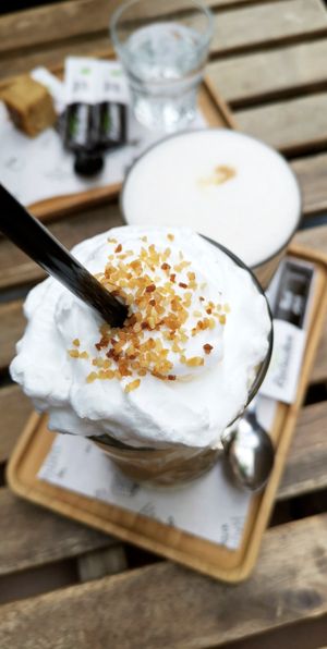 Vegan happy frappuccino at The Happiness Cafe  in Eindhoven