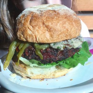polar bear burger at Home - Eat To Live in Hong Kong Island
