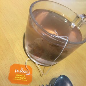 tea at Veggle Cafe in Kowloon