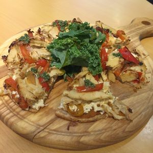 Pizza! at Veggle Cafe in Kowloon