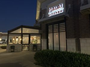 Outside at Malai Kitchen in Southlake