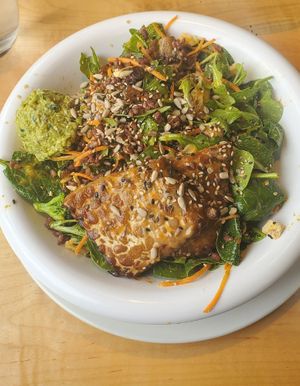 Llama bowl at Urban Herbivore - Kensington Market in Toronto