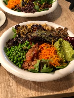 ? rino bowl at Urban Herbivore - Kensington Market in Toronto