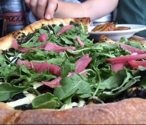 vesto pizza  at Blind Lady Ale House in San Diego