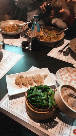 Edamame & Gyoza at MoschMosch in Oberhausen