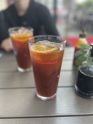 Homemade Ice tea  at MoschMosch in Oberhausen