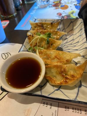 Tofu gyoza  at MoschMosch in Oberhausen