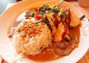 Peanut curry at MoschMosch in Oberhausen
