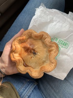 jackfruit pie! So yummy and surprisingly filling :)) at Proper Pie Co. in Richmond