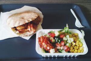 Nuba Falafel at Hashtag Falafel in Ghent