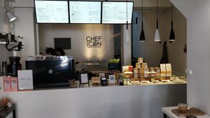Café interior at Chef Icon Nature Bakery - Kampong Bahru Rd in Central Singapore