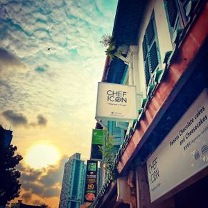 outside at Chef Icon Nature Bakery - Kampong Bahru Rd in Central Singapore