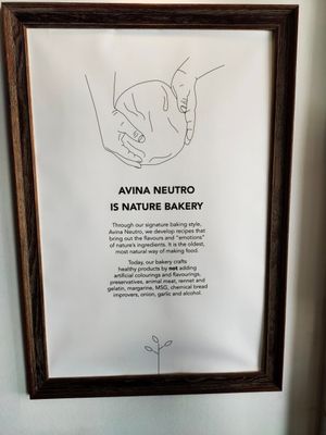 Meaning deco at Chef Icon Nature Bakery - Kampong Bahru Rd in Central Singapore