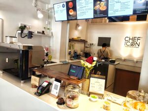 Cashier counter at Chef Icon Nature Bakery - Kampong Bahru Rd in Central Singapore
