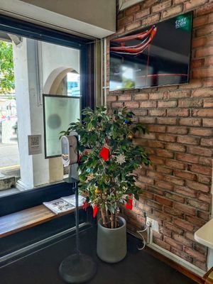 Christmas deco at Chef Icon Nature Bakery - Kampong Bahru Rd in Central Singapore