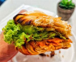 Curry ham croissant at Chef Icon Nature Bakery - Kampong Bahru Rd in Central Singapore