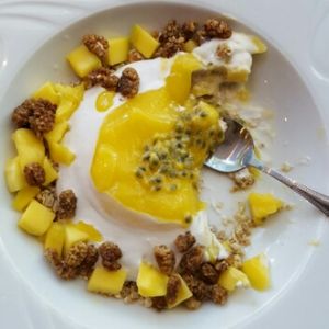 Passion in a bowl  at Tribestlife Rawfood Kitchen in Rotterdam