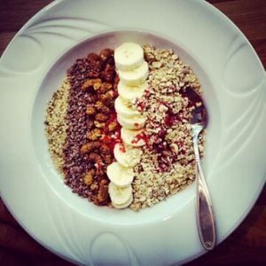 Pink surprise  at Tribestlife Rawfood Kitchen in Rotterdam