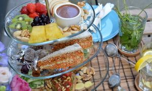 Vegan High Tea  at Tribestlife Rawfood Kitchen in Rotterdam